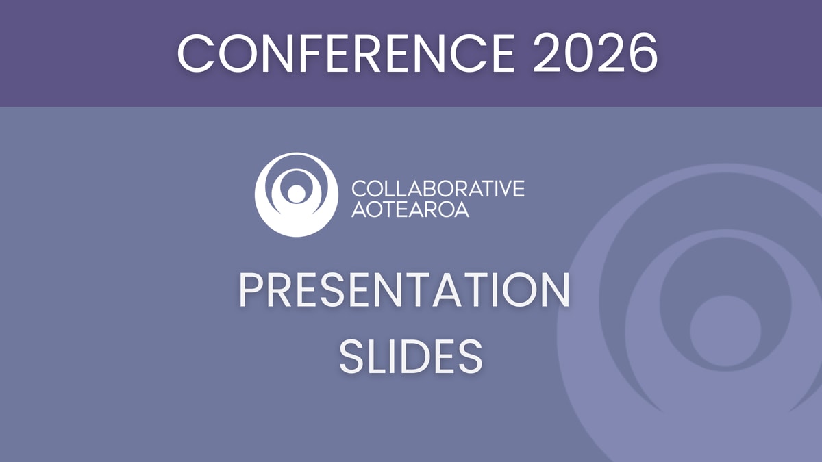 2026 Conference Presentation slides - Chris HIgg and Joelene Farrelly