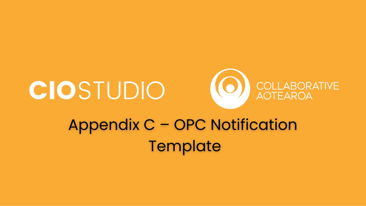 Appendix C – OPC Notification Template Cyber Resource 