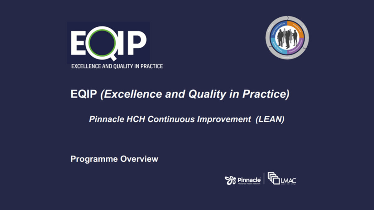 Lean Overview Introduction EQIP