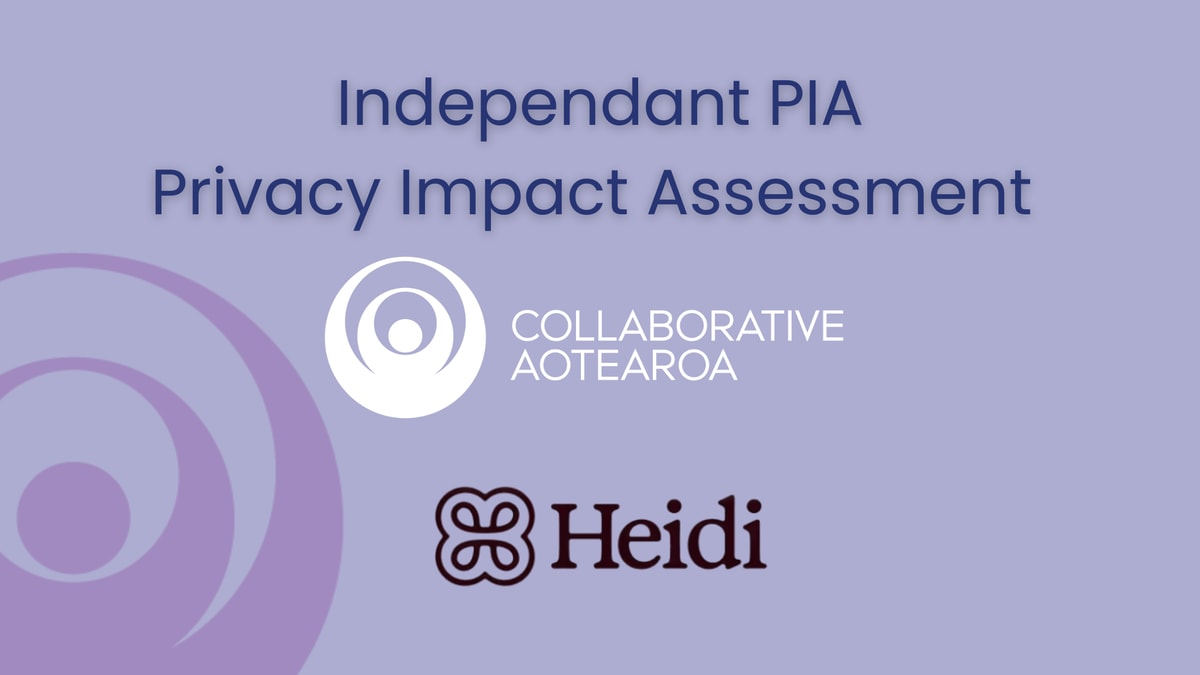 Heidi Health AI Privacy Impact Assessment (PIA)