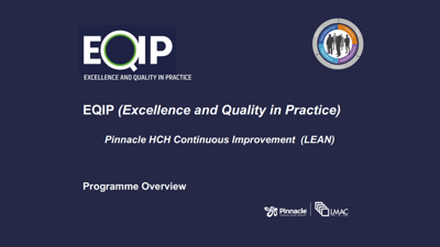 Lean Overview Introduction EQIP